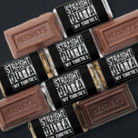 Straight Outta My Thirties 40th Birthday Party Hershey's Miniatures<br><div class="desc">Celebrate turning 40 in true gangster style with this funny "Straight Outta my 30's" birthday party themed party supply gift. Black and white grunge "Straight Out of My Thirties" gangsta rap Millennial generation rock band music funny street theme.grunge vintage weathered distressed street style design.</div>
