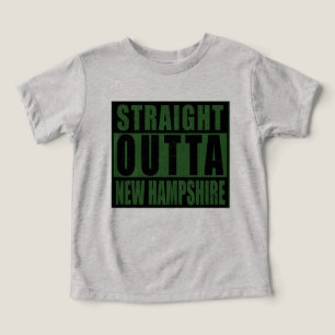 Straight Outta New Hampshire Toddler T-shirt