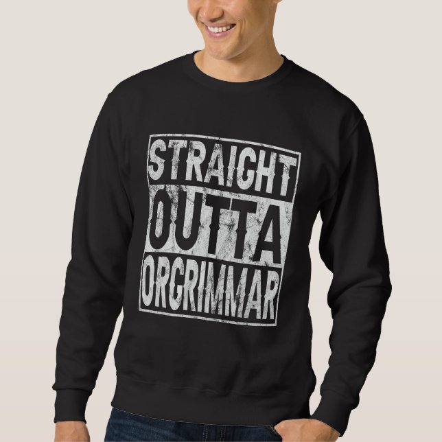 Straight Outta Orgrimmar Horde Gamer Tee 1 (Front)