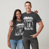 Straight Outta Philadelphia Philly  City T-Shirt (Unisex)