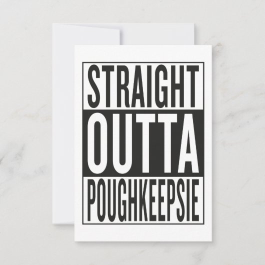 straight outta Poughkeepsie (Front)