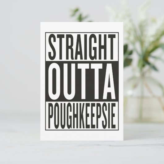 straight outta Poughkeepsie (Standing Front)