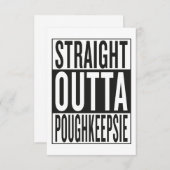 straight outta Poughkeepsie (Front/Back)