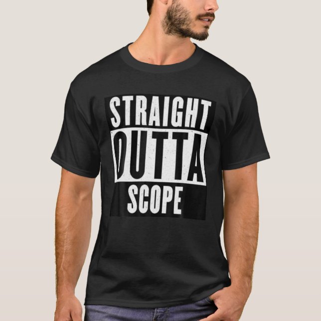 Straight Outta Project Manager Scope T-Shirt (Front)