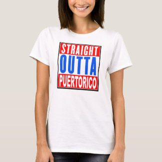 STRAIGHT OUTTA PUERTO RICO WOMENS TEE