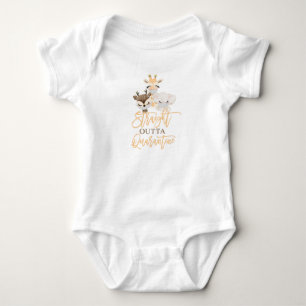 Straight Outta Quarantine Baby Bodysuit