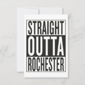 straight outta Rochester (Front)