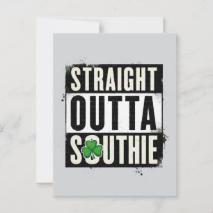 Straight Outta Southie Postcard