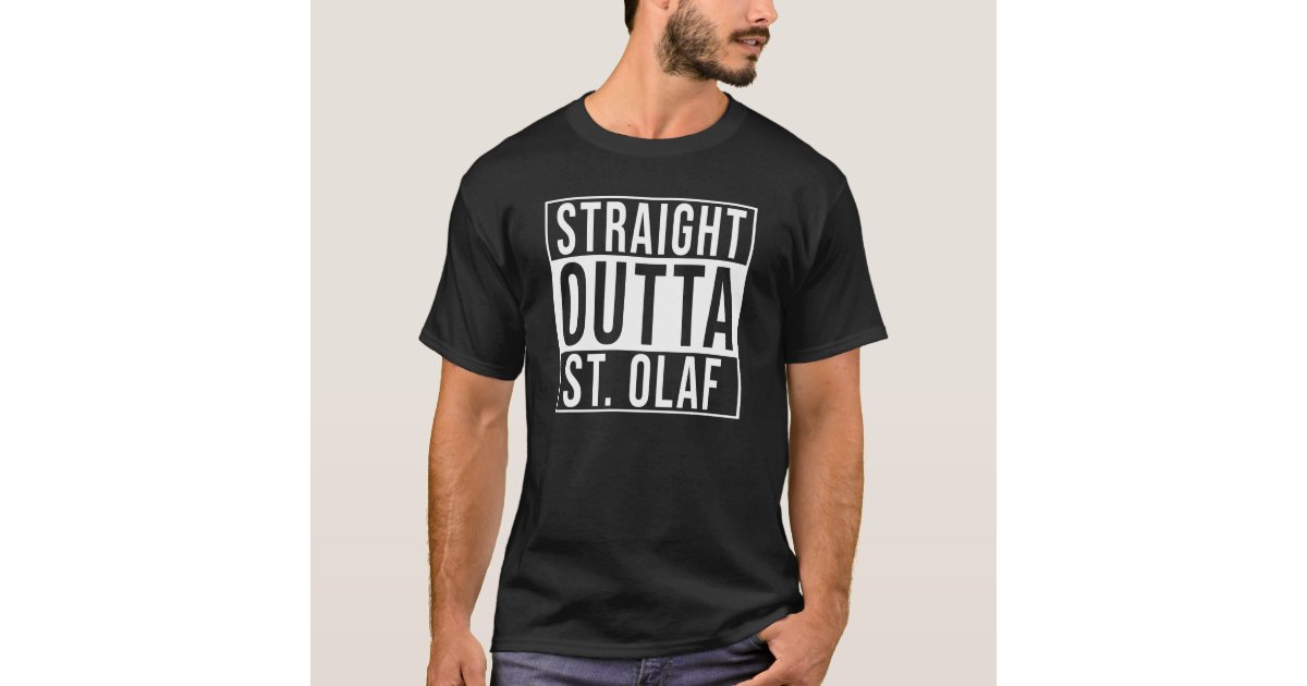 Saint Olaf T-Shirt - Straight Outta Saint Olaf Shirt