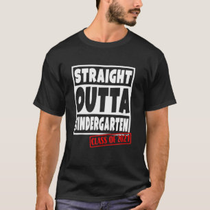 Straight Outta Surgery Funny Retro Distressed T-Shirt