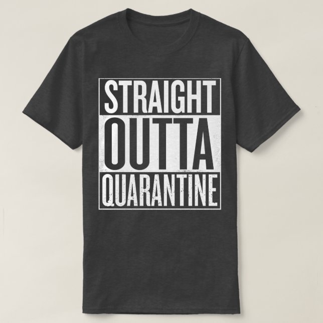 Straight outta T-Shirt (Design Front)