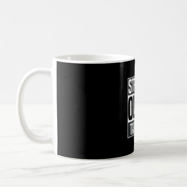 Straight Outta Tap Class Tap Dancer Dancing Coffee Mug (Left)
