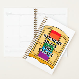 Straight Outta The Closet Planner