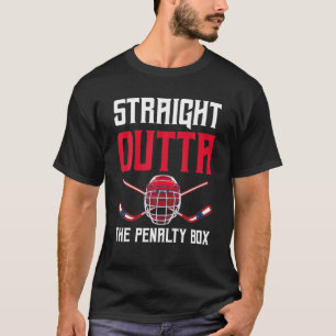 Straight Outta The Penalty Box Funny Goal Keeper I T-Shirt