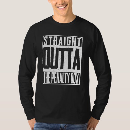 Straight Outta The Penalty Box Valentine T_Shirt