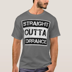 Straight Outta Torrance California Vintage Distres T-Shirt