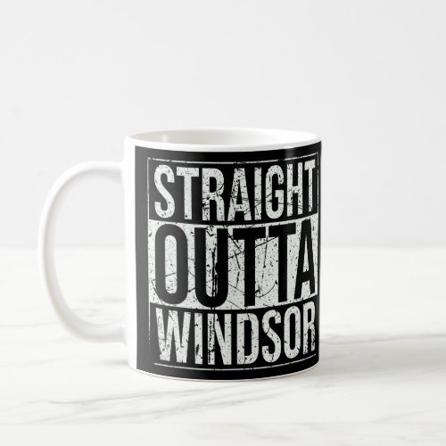 Straight Outta Windsor Vintage  Coffee Mug