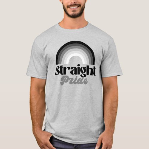 Straight Pride Graynbow T_Shirt