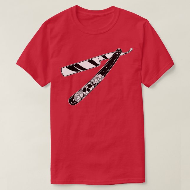 straight razor 2 T-Shirt (Design Front)