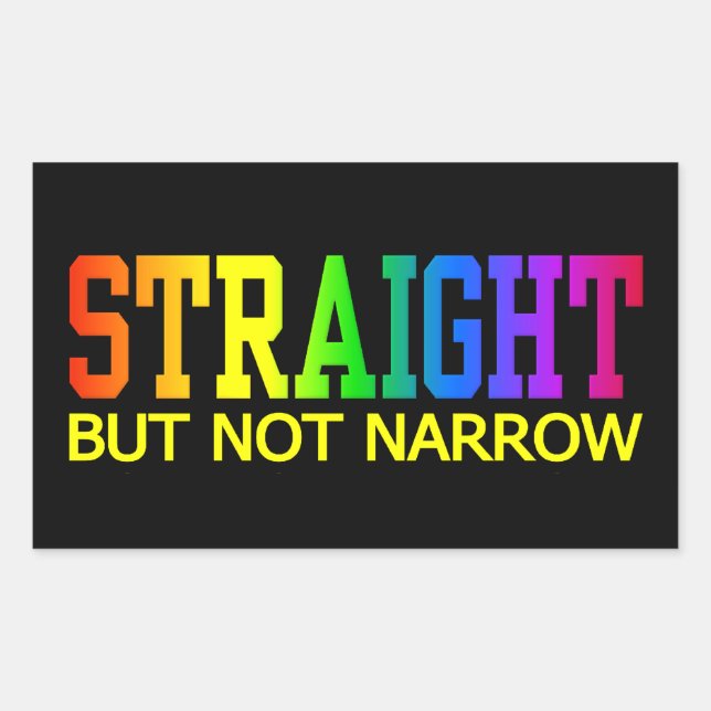 STRAIGHT stickers (Front)