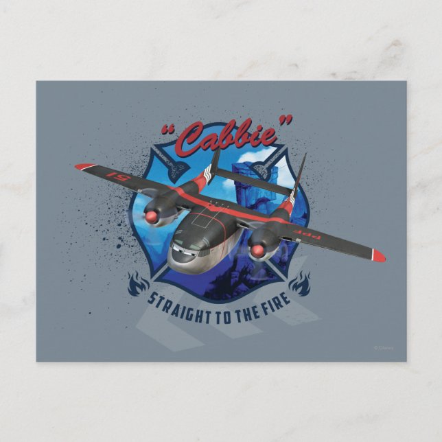 Straight To The Fire Postcard (Front)