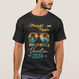 Straight Trippin Dominican Republic 2024 Family Su T-Shirt
