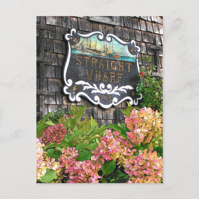Straight Wharf - VINTAGE LOOK Postcard (Front)