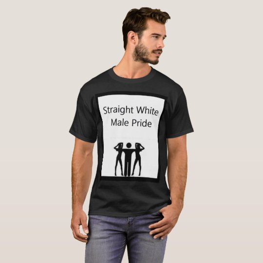 straight white male t shirt