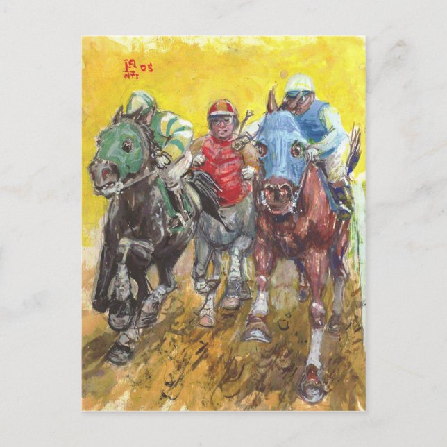 STRAIGHTAWAY! postcard (Front)