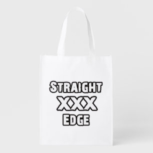Straightedge Grocery Bag