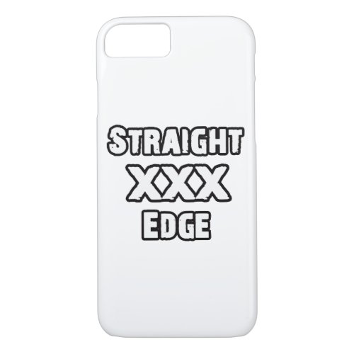 Straightedge phone case