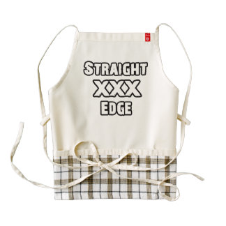Straightedge Zazzle HEART Apron