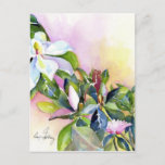 Strand of Flowers Postcard