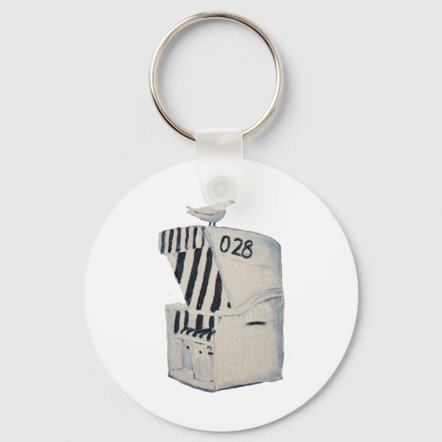 Strandkorb Keychain (Front)