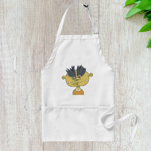 Strange Alien Person Adult Apron