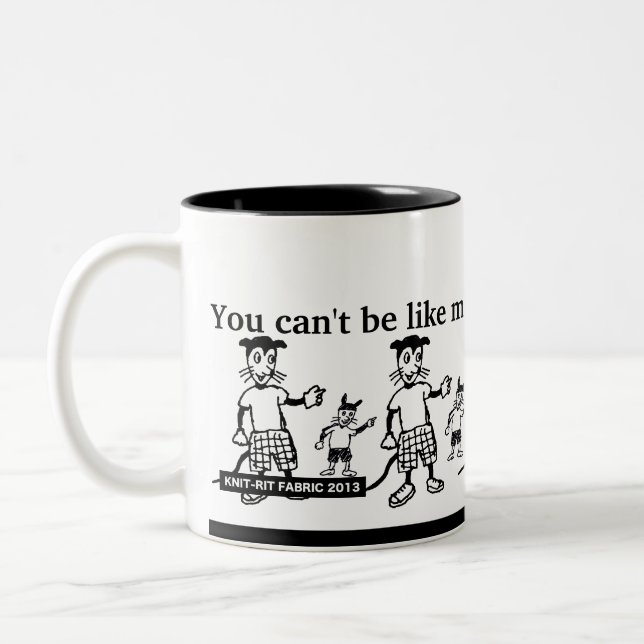 Strange animals mug (Left)