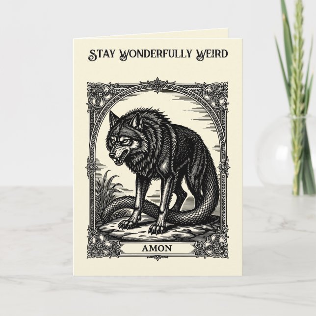 Strange Beauty of Amon Card (Front)