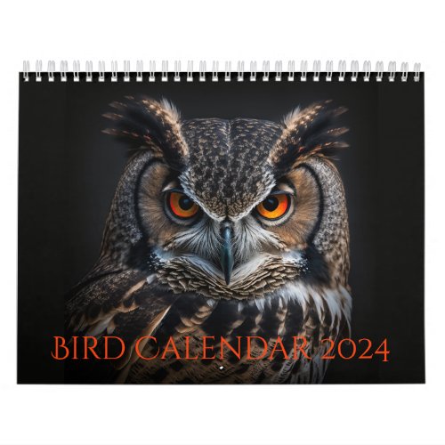 Strange Bird Calendar 2024 Bird Calendar 2024