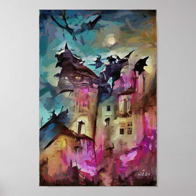 STRANGE CASTLE art and fantasy  poster (Front)