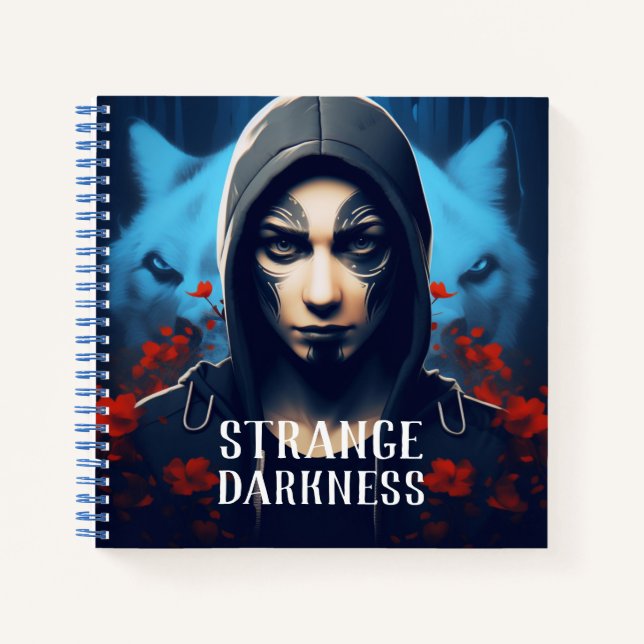 Strange darkness notebook (Front)