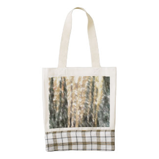 Strange different pattern zazzle HEART tote bag