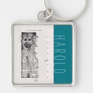 Strange Drawing for Monkey Year 2016 Personalized Keychain