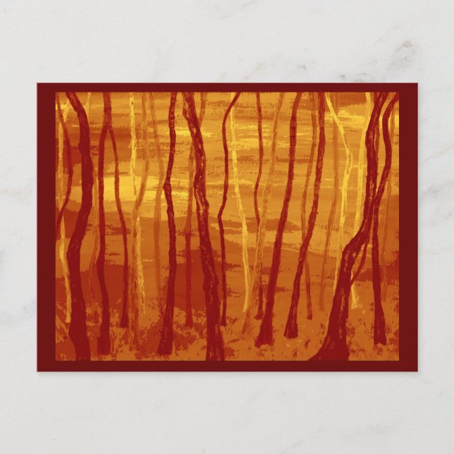 strange forest postcard (Front)