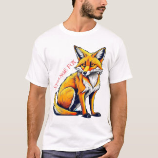 Strange fox sitting T-Shirt