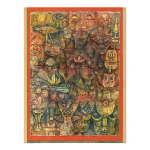 Strange Garden by Paul Klee Photo Print