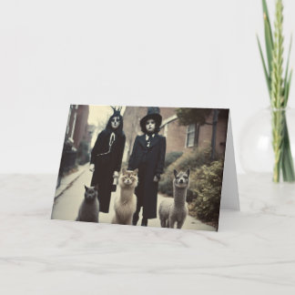 Strange Halloween instant download or Card