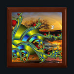 Strange Magic Keepsake Box<br><div class="desc">Very pretty, colorful, and unique fractal design. Thanks for looking, and Happy Holidays!</div>