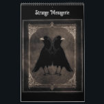 Strange Menagerie Calendar<br><div class="desc">A group of some of my weird photographs in a calendar titled Strange Menagerie. It's a little odd and meant for a person that appreciates not perfect,  but quirky images.</div>