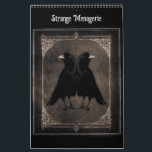Strange Menagerie Calendar<br><div class="desc">A group of some of my weird photographs in a calendar titled Strange Menagerie. It's a little odd and meant for a person that appreciates not perfect,  but quirky images.</div>