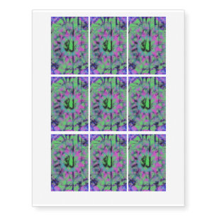 Strange Pattern Temporary Tattoos